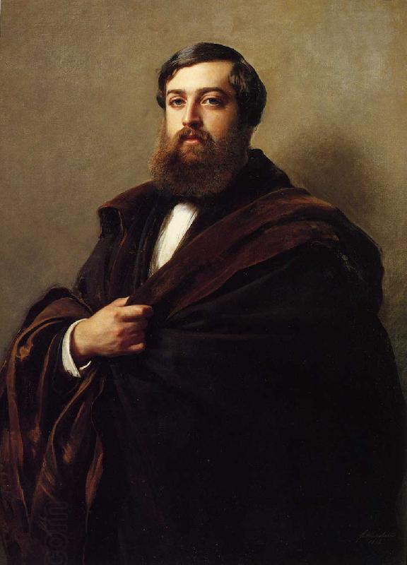 Franz Xaver Winterhalter Alfred-Emilien, Comte de Nieuwerkerke China oil painting art
